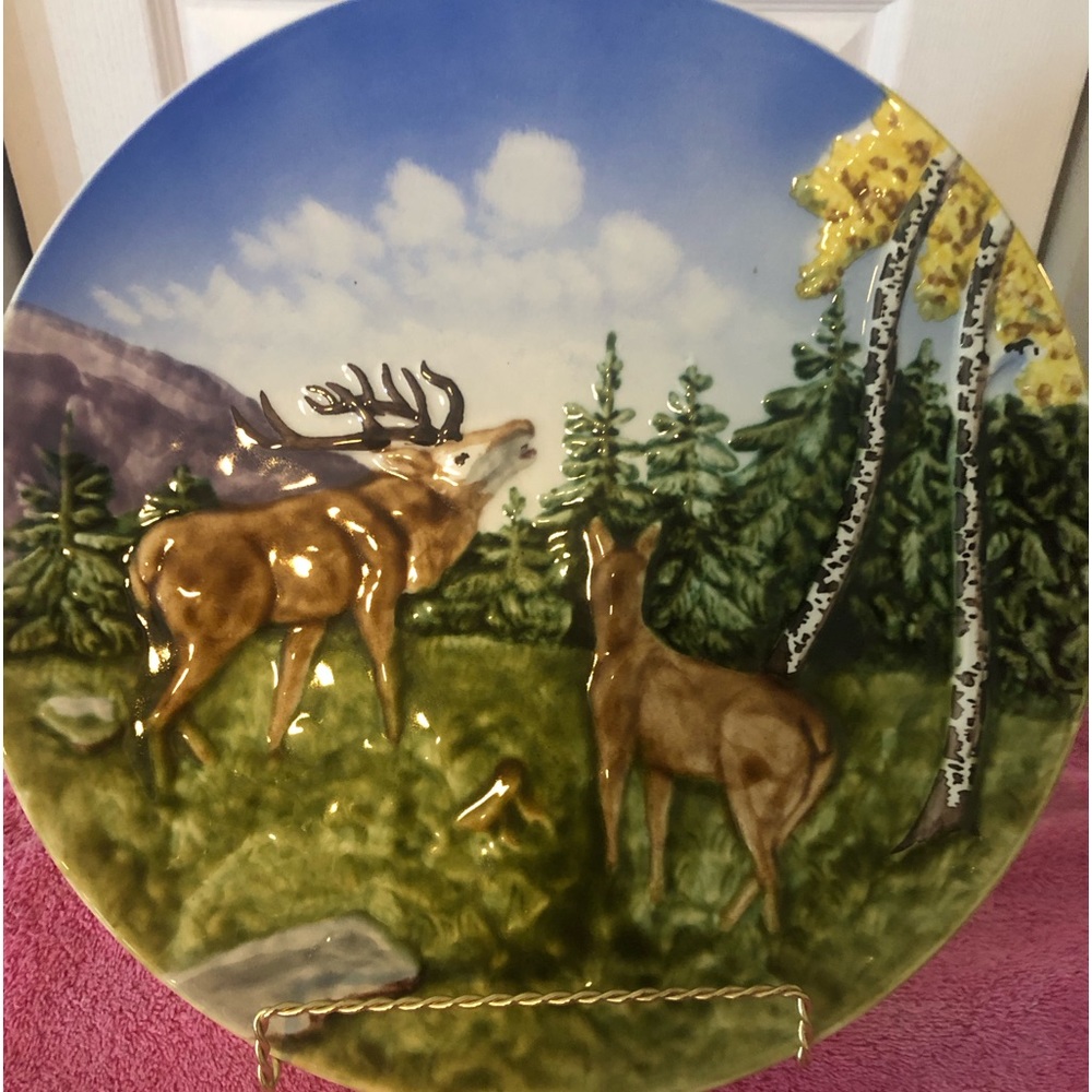 Painted plate